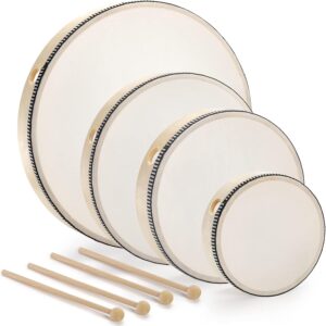 Foraineam 4 Pack Hand Drum 12 Inch ...