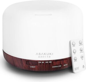 ASAKUKI Essential Oil Diffuser for ...