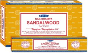 Satya Sandalwood Incense Sticks –...