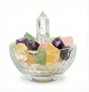 Crystal Decor Bowl Set – 4″...