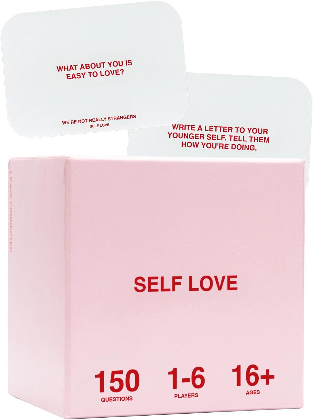 WE'RE NOT REALLY STRANGERS Self-Love Edition Card Game – A Journey to Self-Discovery and Empowerment for Singles, Couples, Adults, & Teens - for Memorable Game Nights, Ages 15+, 1-2 Players