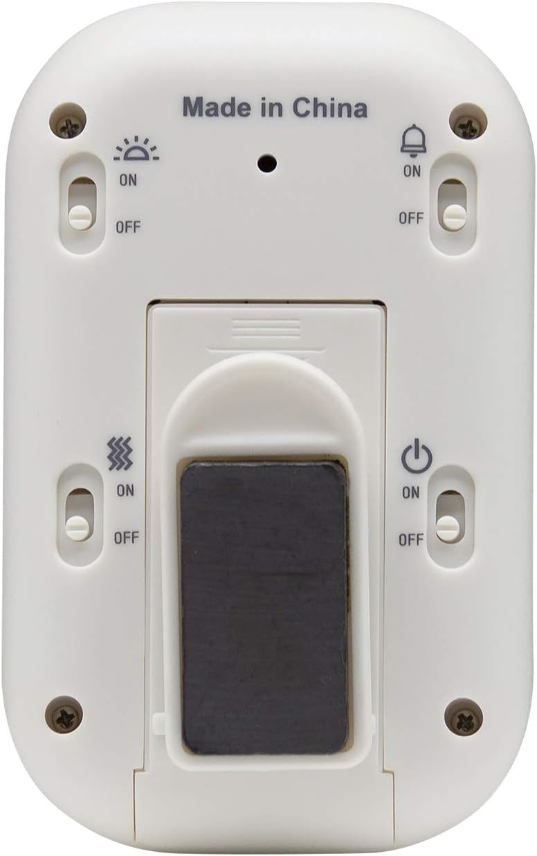 Taylor Multi-Alert (Sound, Light, Vibration) Digital Timer, Standard, White - Image 5