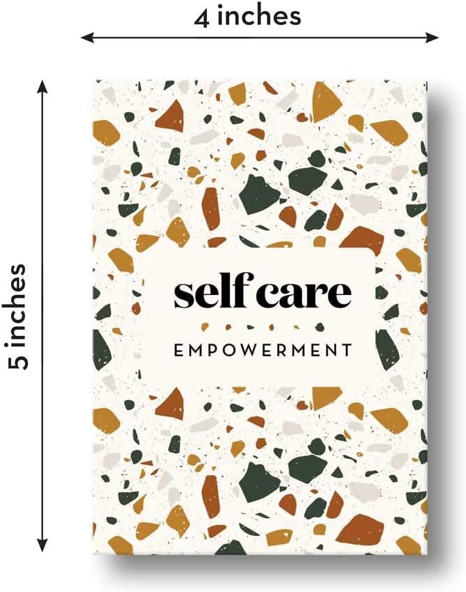 Allura & Arcia Empowering Self Care Questions - 52 Stress Relief Cards for Meditation, Mindfulness, Yoga & Gifts - Image 4