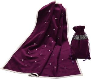 BLESSUME Altar Tarot Card Table Clo...