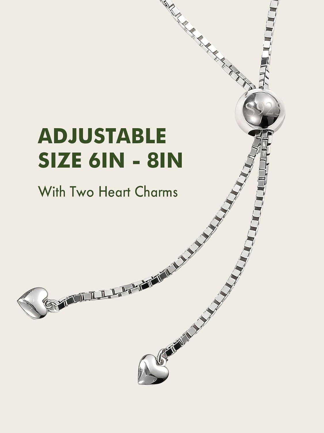Birthstone Teardrop Tennis Bracelet for Women,925 Sterling Silver Bracelet Pear Shaped 13.5 Carats Gemstone and Cubic Zirconia Inlaid White Gold Plated Adjustable Chain,Anniversary Birthday Gifts for Mom Wife Her - Image 6