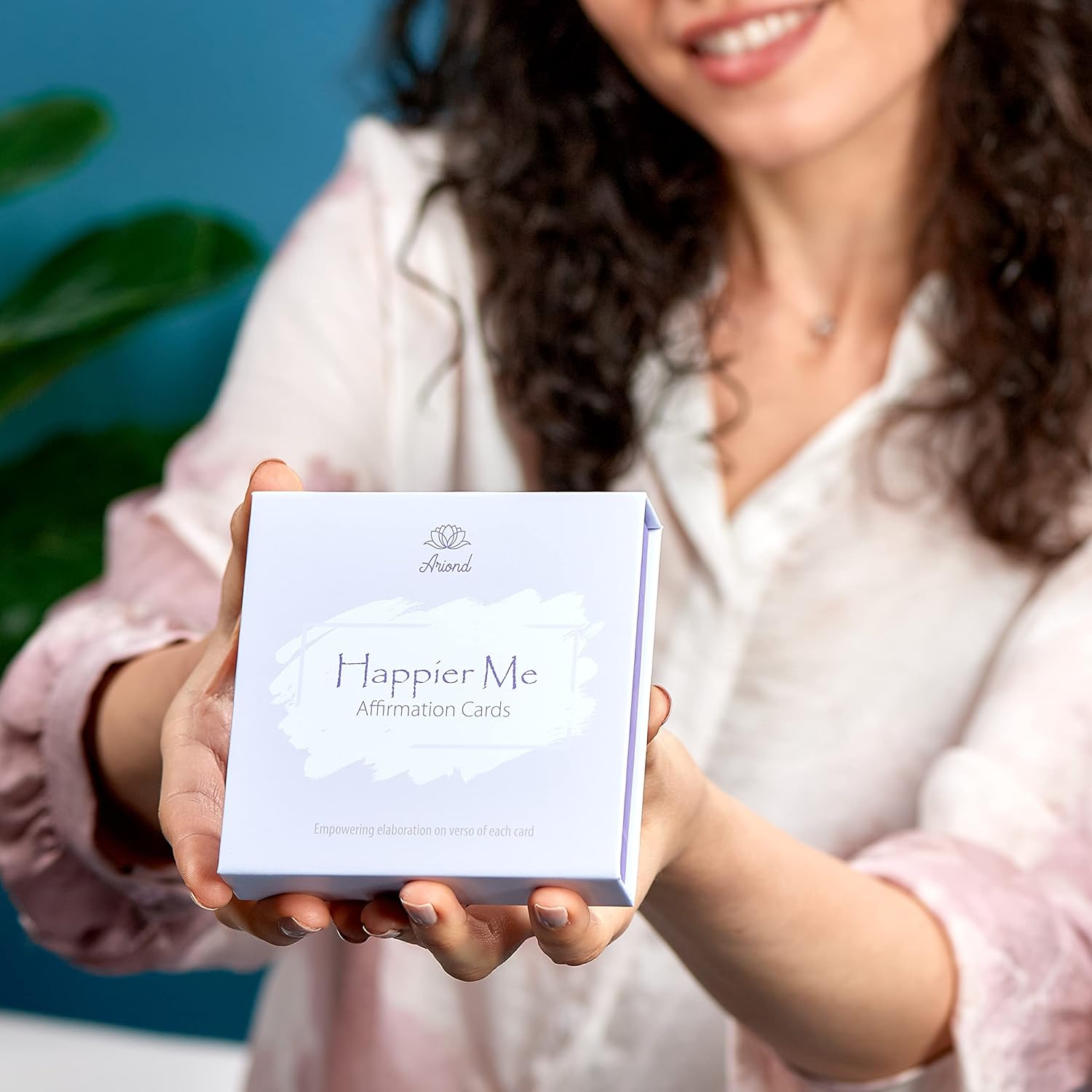 Ariond Happier Me - Daily Positive Affirmation Cards For Self Love | Inspirational Messages | Unique Artwork | Intentional Gift for Mindfulness, Meditation, Yoga, Gratitude, Women & Spirituality - Image 8