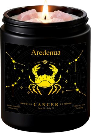 Cancer Birthday Gifts Candle | Zodi...
