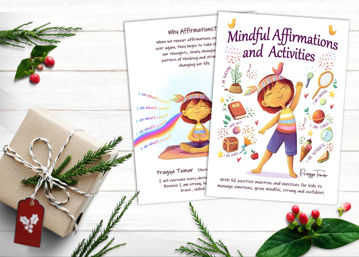 Mindful Affirmations and Activities: A Kid’s guide with 50 Positive Mantras and Activities to Manage Emotions, Grow Mindful, Strong and Confident (Hey Girl!) - Image 12