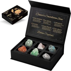 Aovila Cancer Crystals Gift Set, Zo...