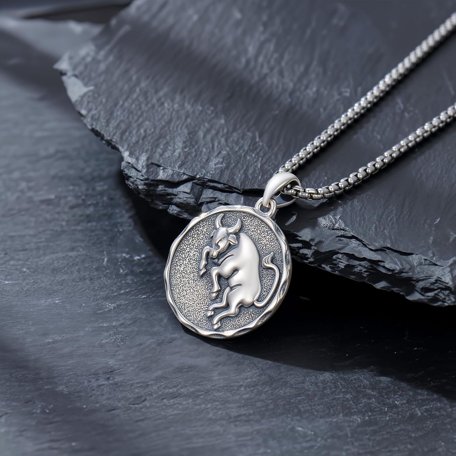 Zodiac Necklace 925 Sterling Silver Constellation Celestial Necklace Zodiac Sign Charm Horoscope Astrology Jewelry Birthday Gifts for Men Women Christmas - Image 3