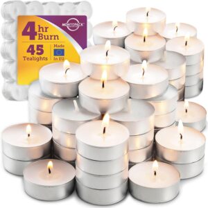 MontoPack Unscented Tea Light Candl...