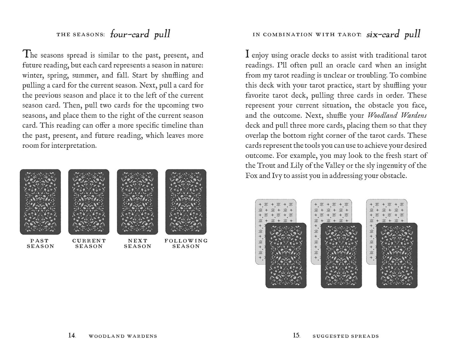 Woodland Wardens: 52-Card Oracle Deck & Guidebook - Image 6
