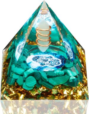 Orgone Pyramid, Small Healing Cryst...