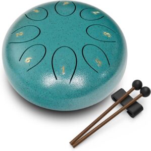 REGIS Steel Tongue Drum 6 Inch 8 No...