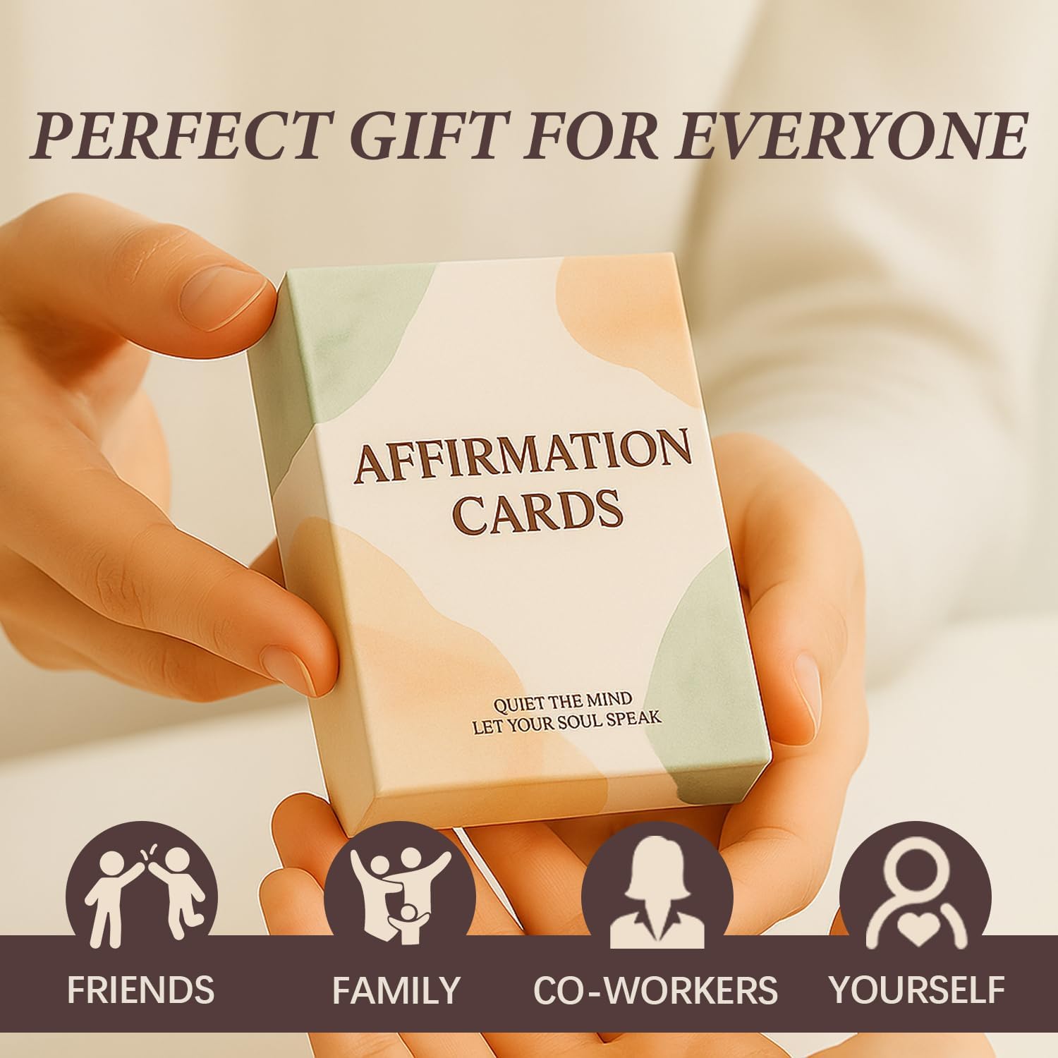 Affirmation Cards - Daily Inspirational and Motivational Cards | Best gift for women,Promote self-confidence,Contains no profanity or slang,Self-care - Image 4