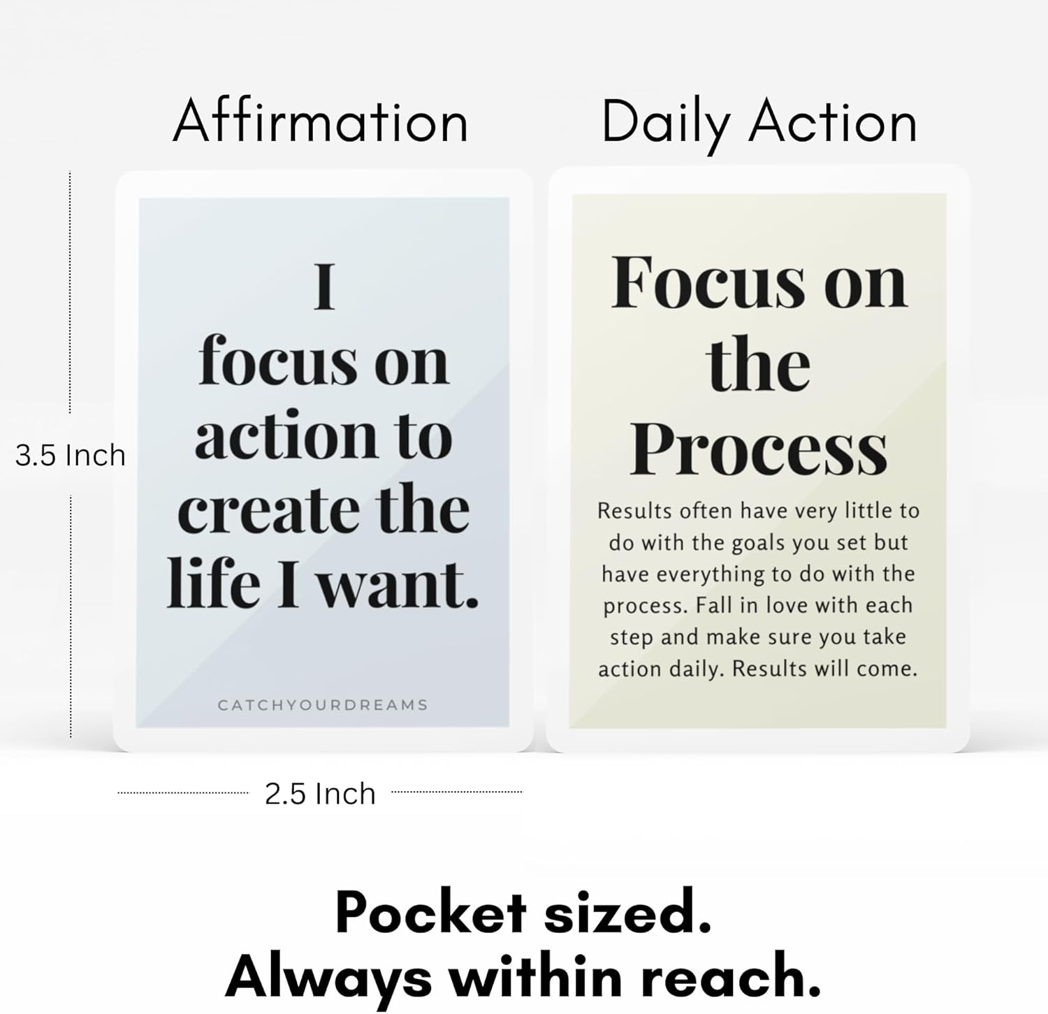 Mind Of A Champion - Motivational Cards for Men Affirmations and Action Steps to Turn Dreams into Reality - For Productivity, Personal Development, Self Care, Mindfulness, Affirmation Cards for Men - Image 6