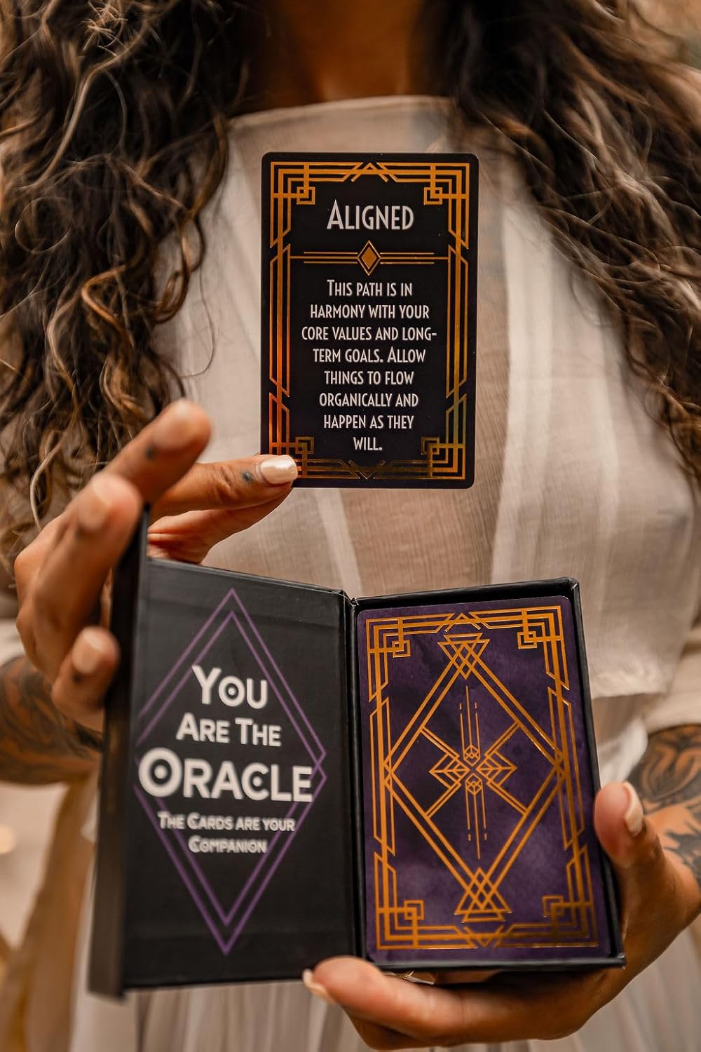 Hard Truths - A Fate Altering Oracle Deck - 66 Enlightening Cards with Meanings to Disrupt Patterns for Realignment and Transformation - Image 3