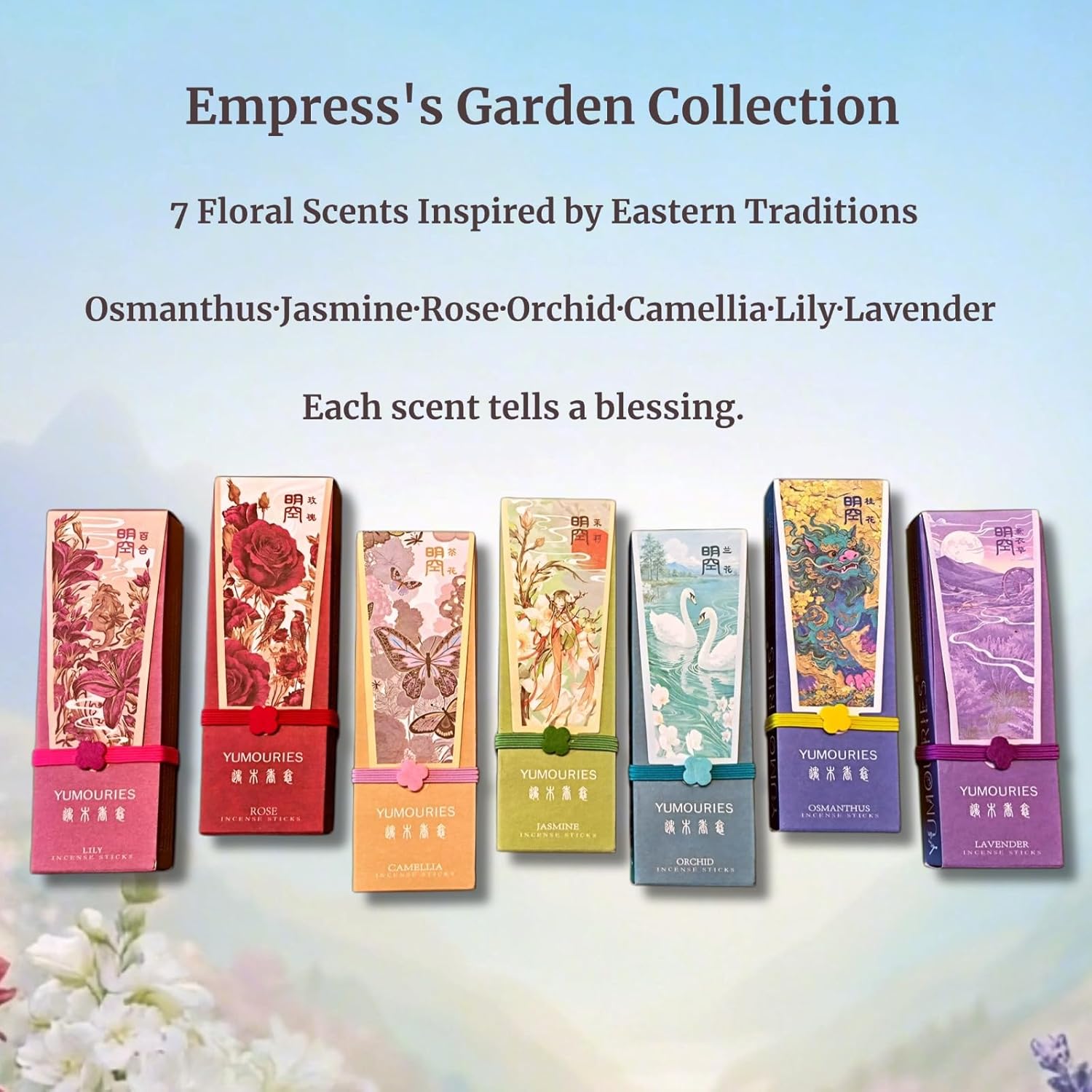 Osmanthus Incense Sticks 30g · Non-Toxic · Low Smoke for Focus | Chinese woody-floral incense, Sandalwood & Agarwood base, No bamboo core,20-min burn,Great for office, study &Meditation - Image 8