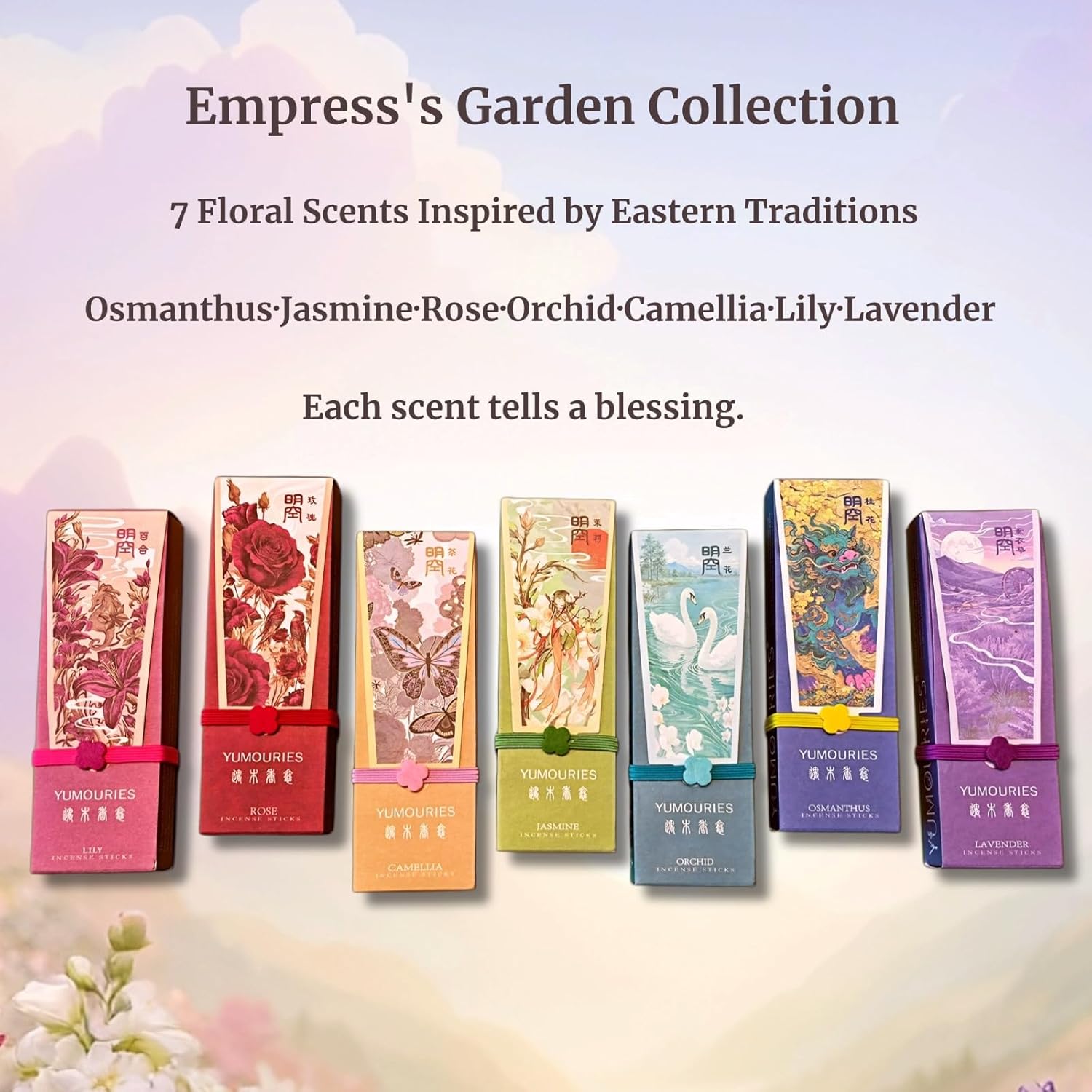Lavender Incense Sticks 30g · Non-Toxic · Low Smoke for Sleep | Soothing sandalwood, agarwood with frankincense. No bamboo core. 20-min burn. Ideal for meditation & anxiety relief - Image 9