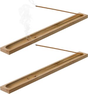 2 Pieces Natural Bamboo Incense Sti...