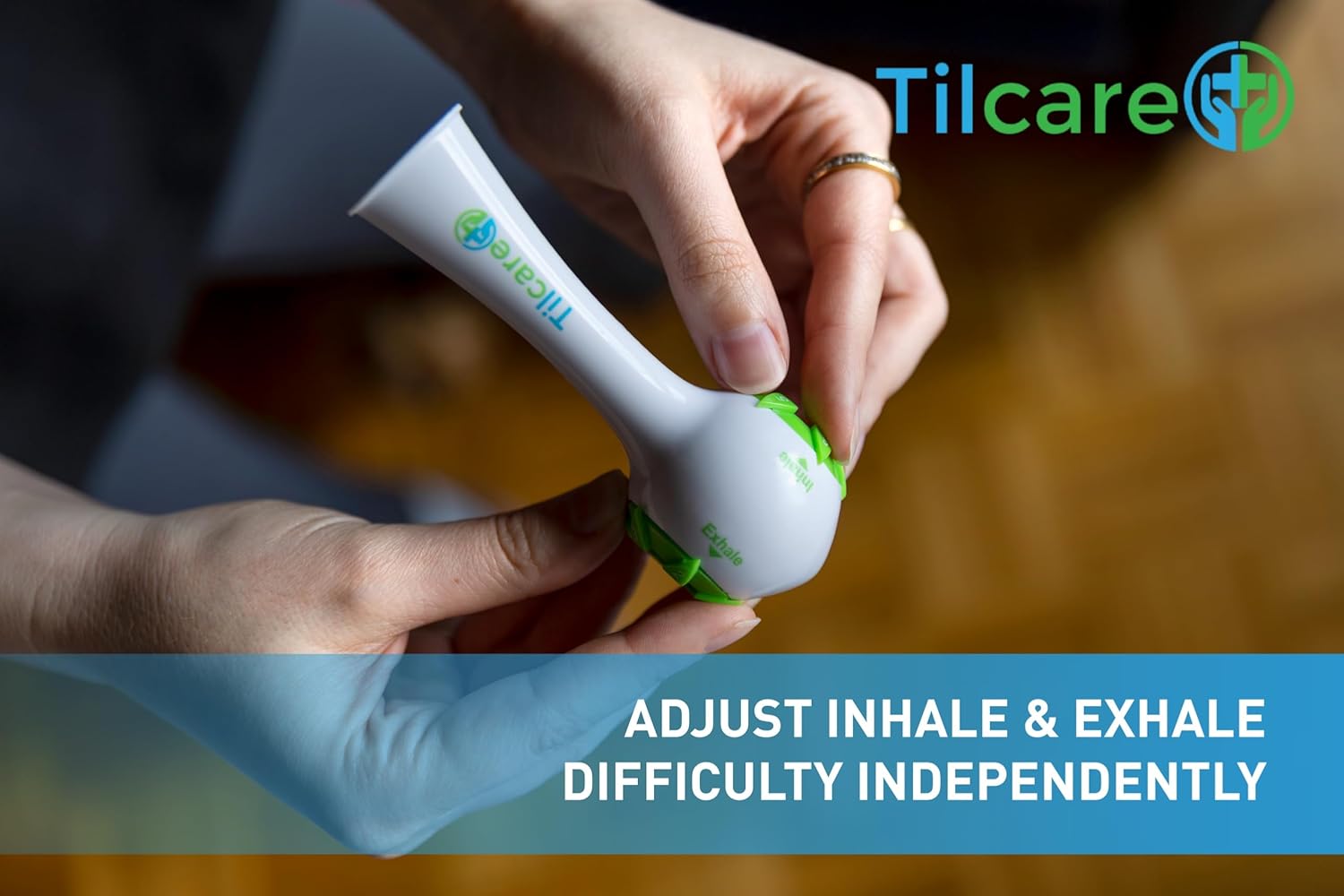 Breathing Trainer & Lung Trainer - Ideal Breathing Exercise Device for Lungs, Effective Breather Device & Lung Exerciser Device, Best Breathing Device & Lung Strengthener, Tilcare Respiratory Trainer - Image 6