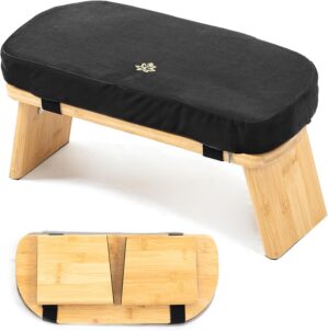 Meditation Bench, Bamboo Meditation...