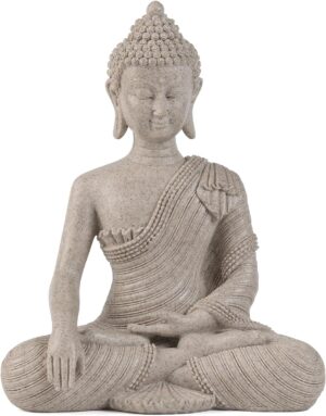 Buddha Statue for Home Decor Beige ...