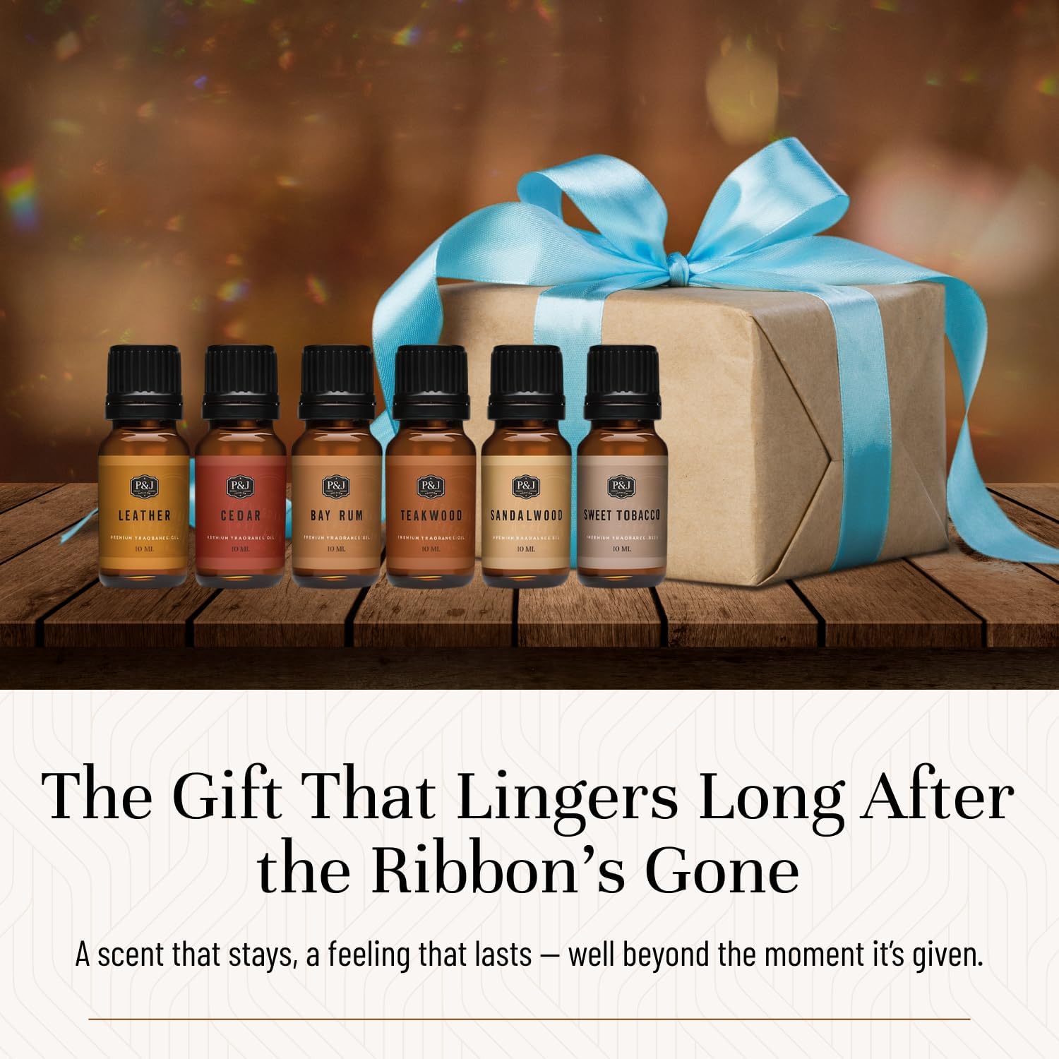 P&J Trading Fragrance Oils for Diffusers for Home Gentlemen's Set Fragrance Scents for Candle Making - Soap Making Supplies - Car Diffuser Scents - Essential Home Gift Set - Cedar, Sandalwood & More - Image 5