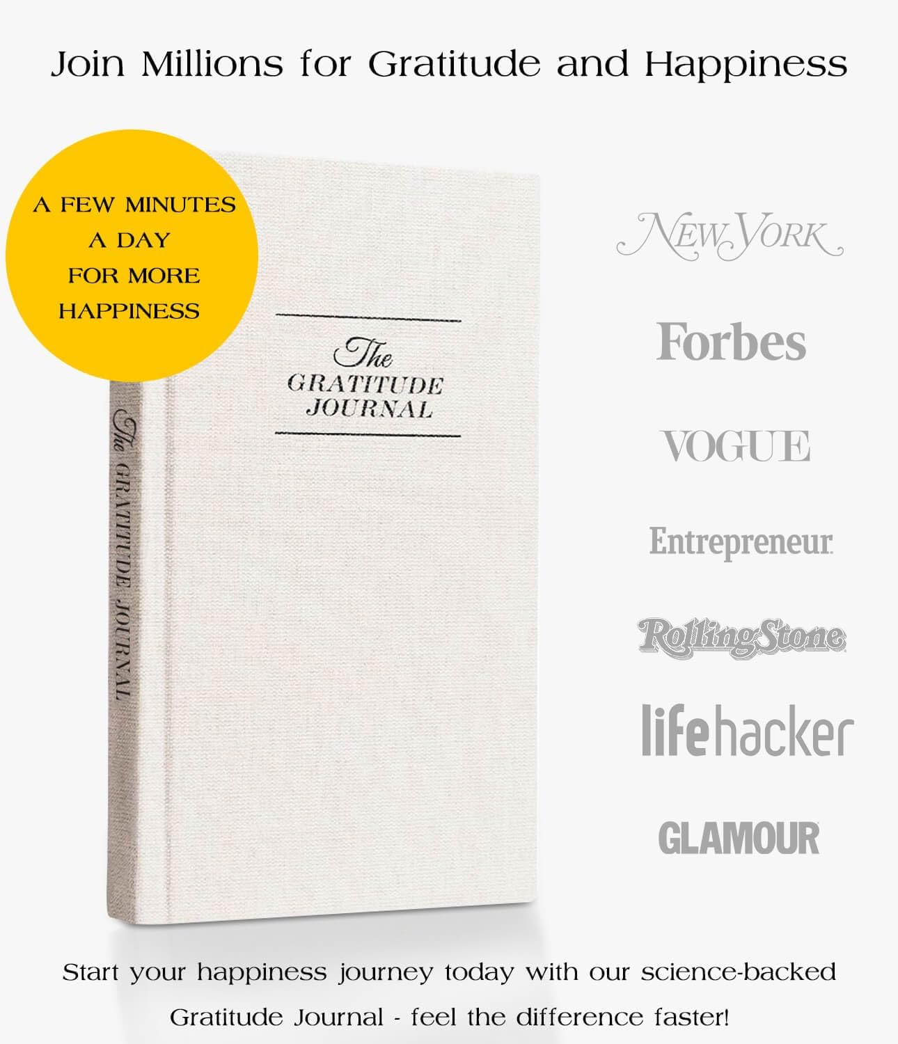 The Original Gratitude Journal - Daily Gratitude Practice with Inspiring Prompts & Quotes for Mindfulness, Reflection & Personal Growth 2026 - Wellness Journal for Men & Women - Image 2