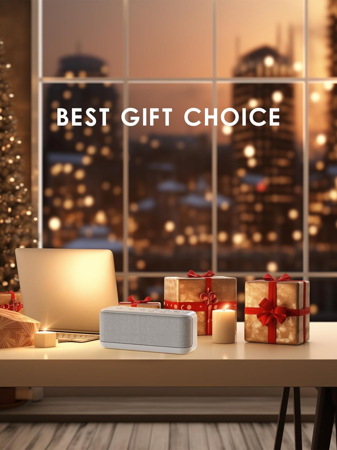 OnLyee White Noise Machine for Office Privacy, USB Rechargeable Sound Machine with 42 Non-Looping Sounds, Auto-Off Timer for Focus, Sleep and Travel - Image 8
