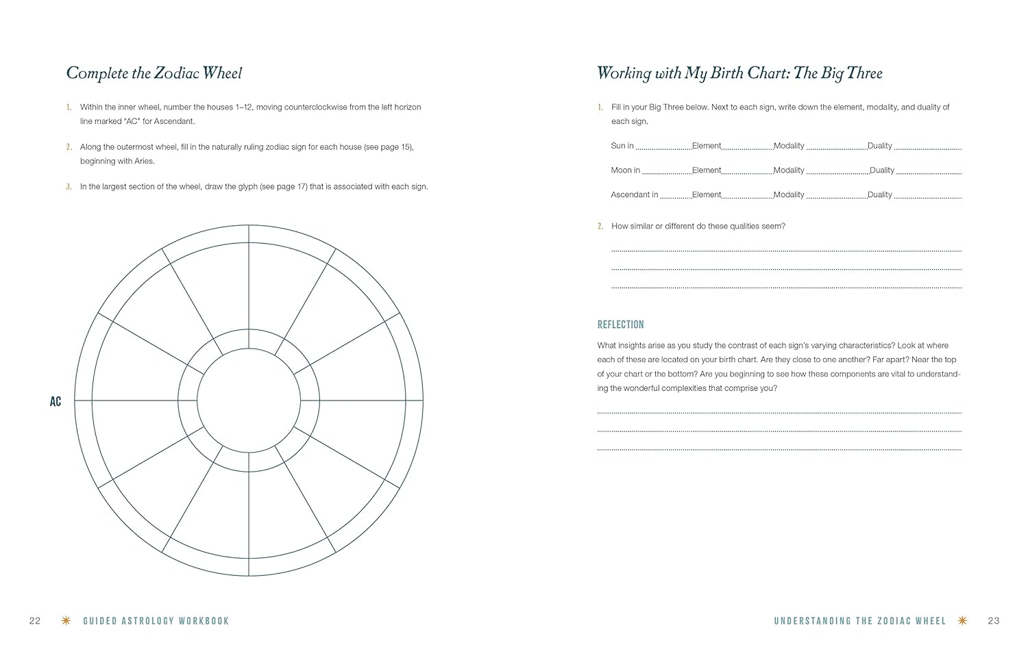 Guided Astrology Workbook: A Step-by-Step Guide for Deep Insight into Your Astrological Signs, Birth Chart, and Life (Guided Metaphysical Readings) - Image 6
