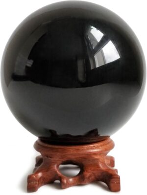 Mina Heal Genuine Obsidian Crystal ...