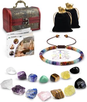 Chakra Bracelets Healing Crystals S...