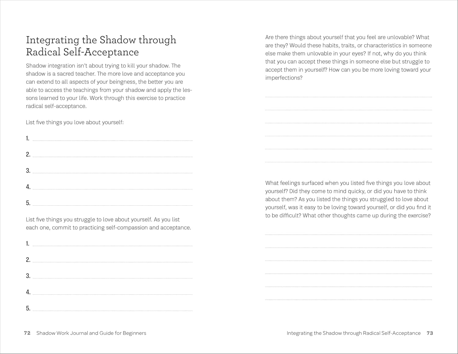 Shadow Work Journal and Guide for Beginners: An Introduction to Discovering and Healing Your Unconscious Self - Image 7