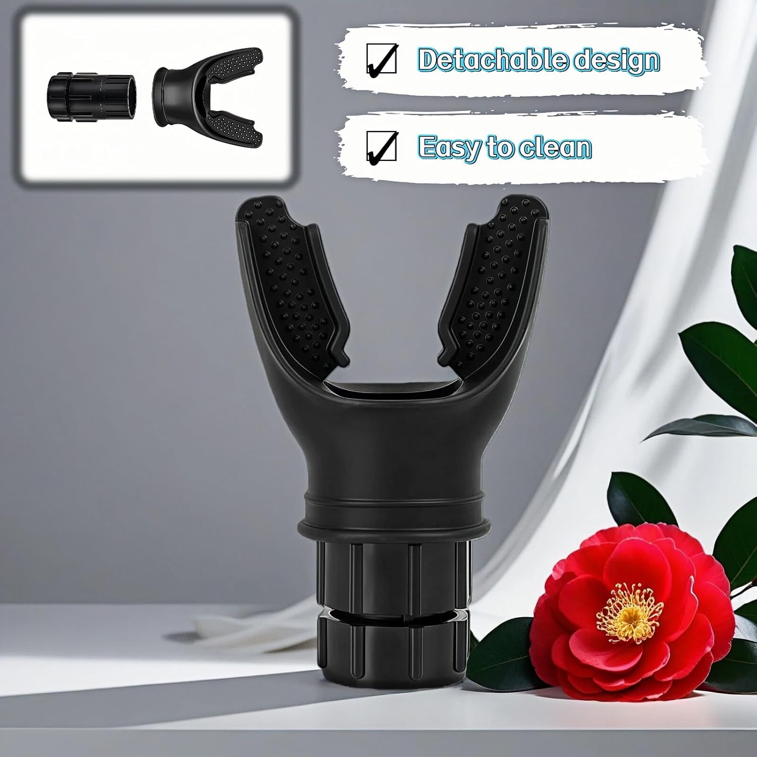 Adjustable Resistance Portable Lung Breathing Trainer | Premium Food-Grade Silicone Breath Exercise Device for Athletes, Runners & Home Fitness | Improve Respiratory Endurance & Core Strength - Image 2