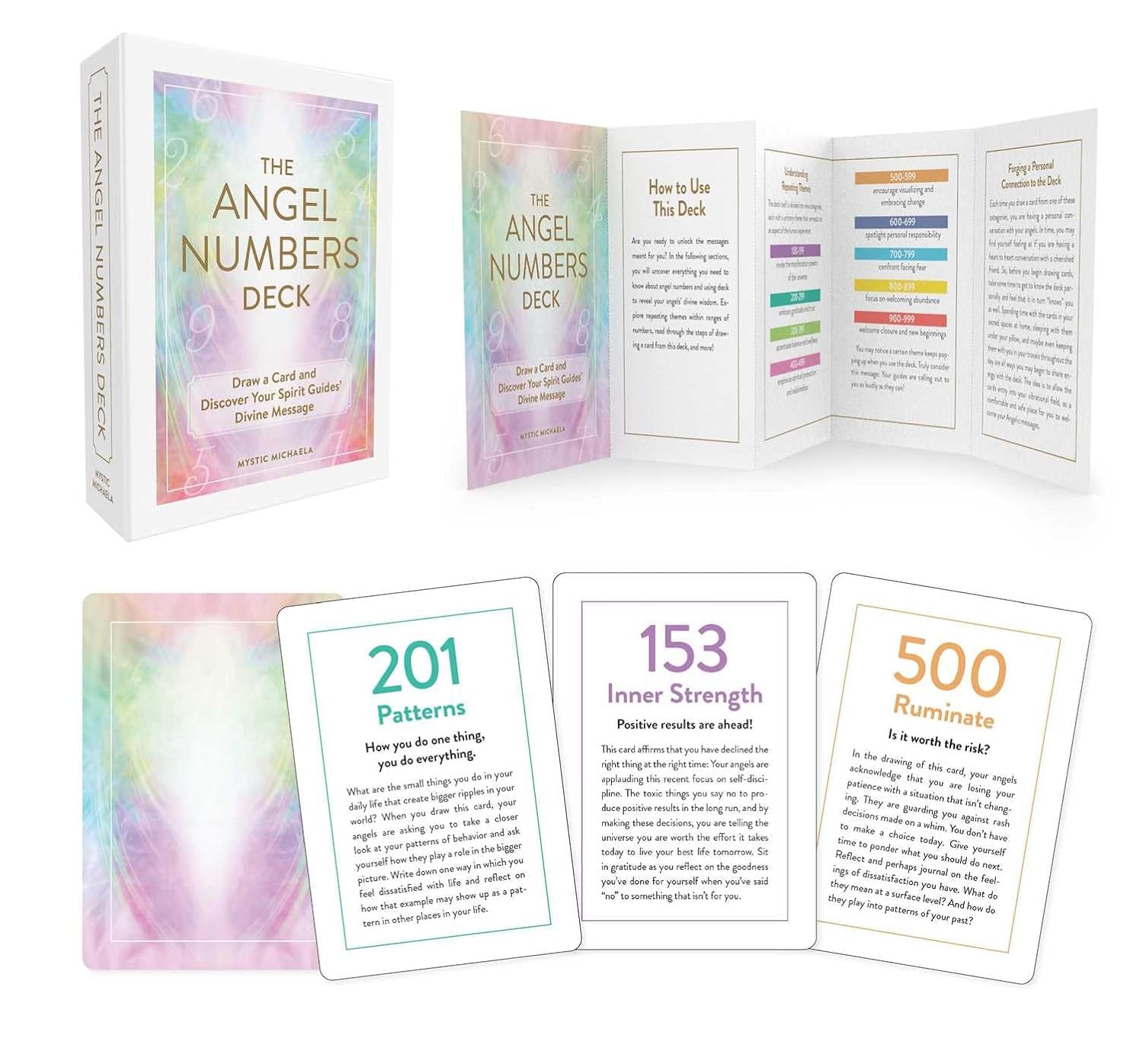The Angel Numbers Deck: Draw a Card and Discover Your Spirit Guides' Divine Message - Image 2