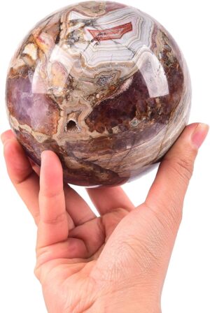 JIC Gem Extra Large Amethyst Agate ...