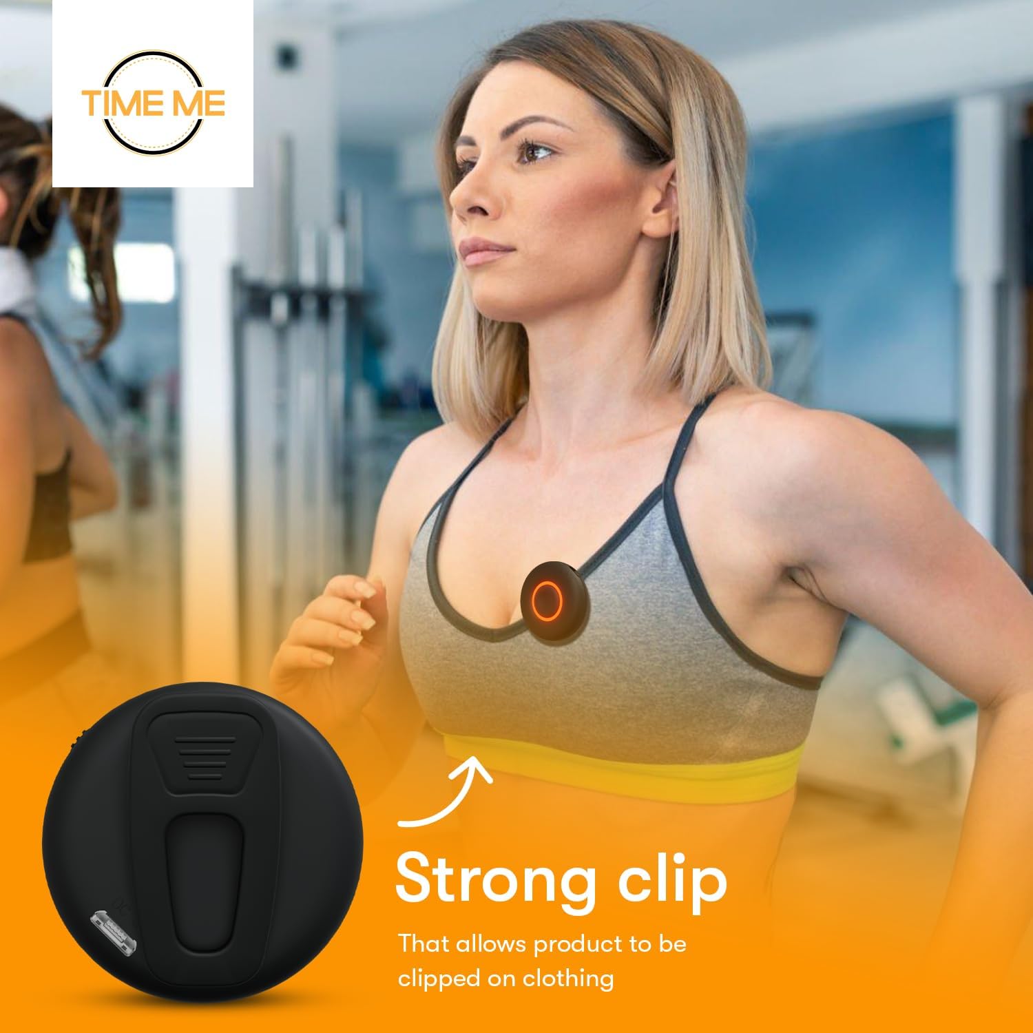 Rest Time Fitness Timer - Countdown Gym Timer and Stopwatch, Vibrating, Compact Design, Rechargeable Battery - Image 6