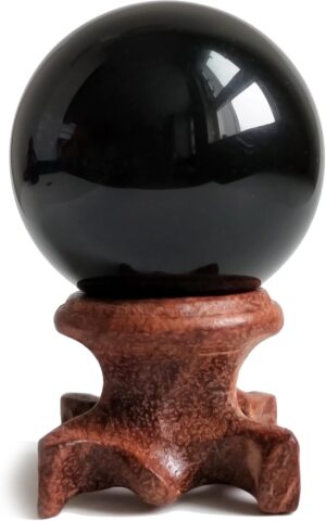 Black Obsidian Crystal Ball 40mm /1...