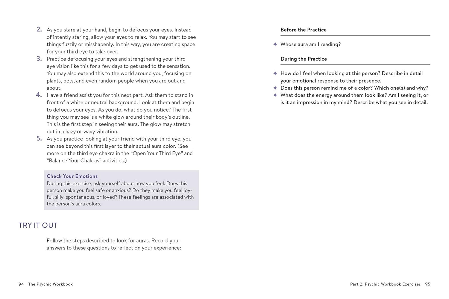 The Psychic Workbook: A Beginner's Guide to Activities and Exercises to Unlock Your Psychic Skills - Image 5