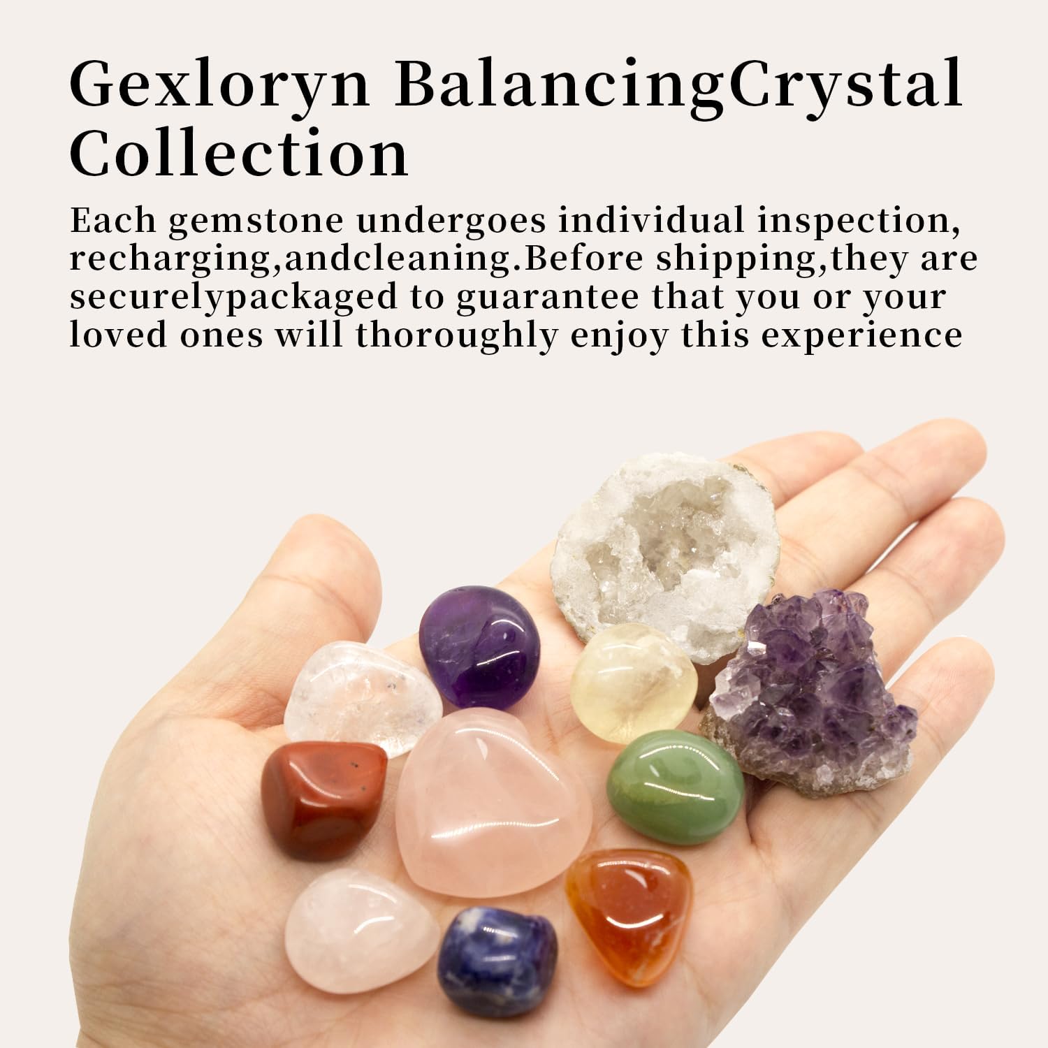 Crystals and Healing Stones, Healing Crystals, Chakra Stones,Crystals and Stones, Healing Crystals and Stones, Crystal Set, Crystal Gift Box - Image 3