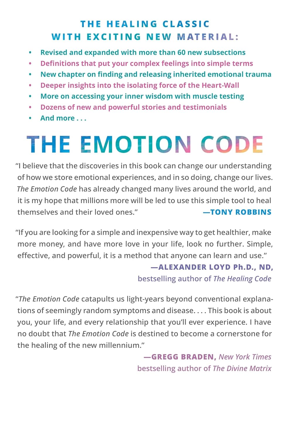 The Emotion Code: How to Release Your Trapped Emotions for Abundant Health, Love, and Happiness (Updated and Expanded Edition) - Image 2