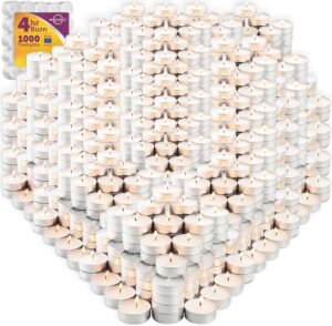 MontoPack Unscented Tea Light Candl...