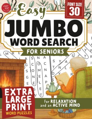 Easy Jumbo Word Search for Seniors:...