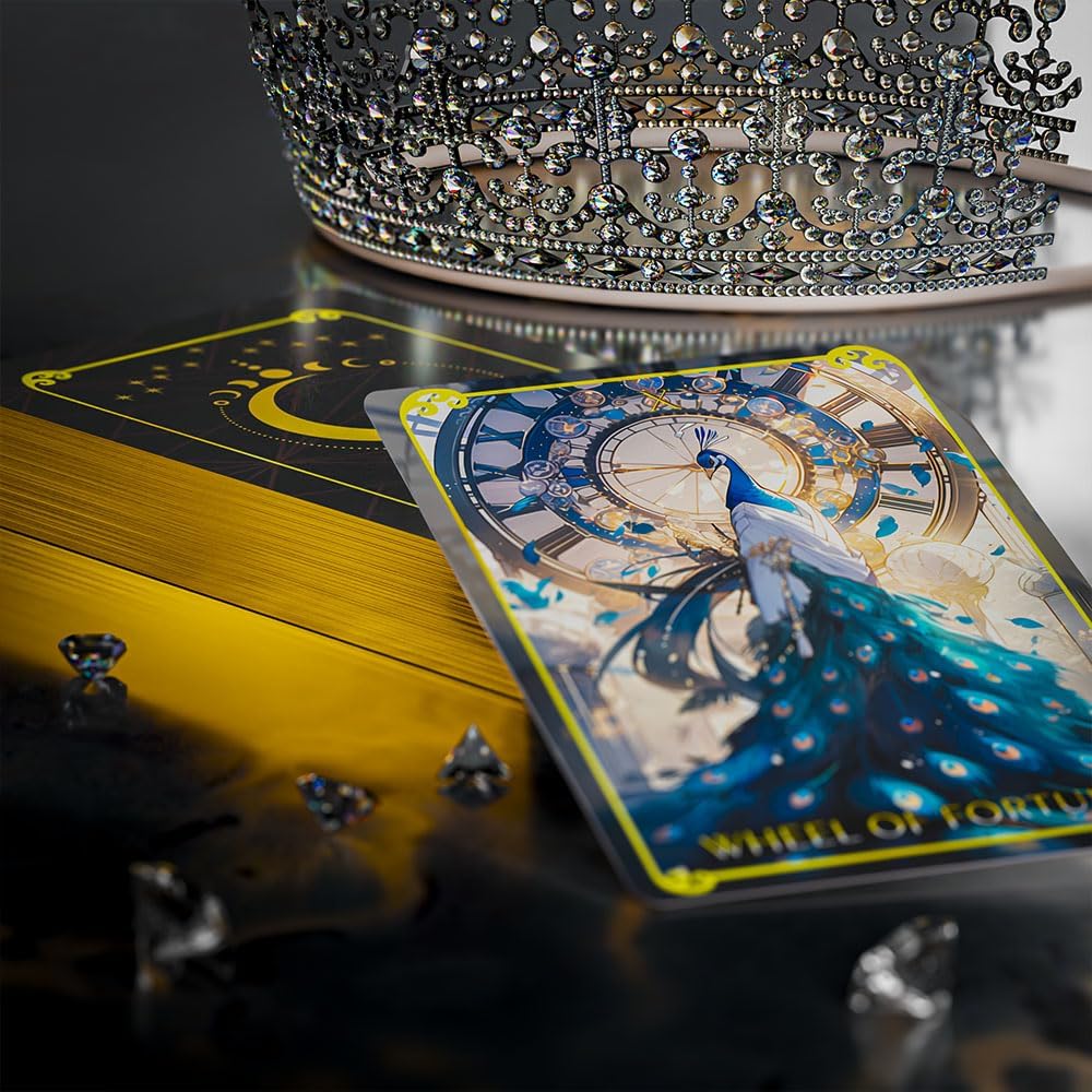 Animasoul Tarot Deck – Kickstarter Limited‑Edition 78‑Card Animal‑Spirit Tarot with Gold‑Foil Backs, Linen Finish & Gilded Edges | Lid Box | Intuitive Divination Tool - Image 9