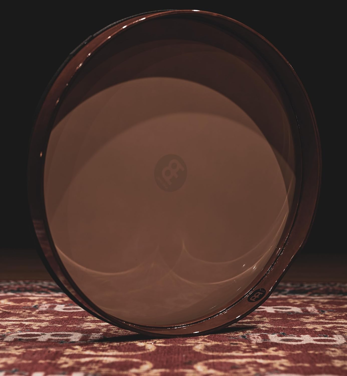 Meinl Percussion 16" Hand Drum with Synthetic Head — NOT MADE IN CHINA — Hardwood Frame in Antique Brown Finish, 2-YEAR WARRANTY, (HD16AB-TF) - Image 3