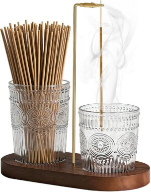 2 in 1 Incense Holder for Sticks, V...