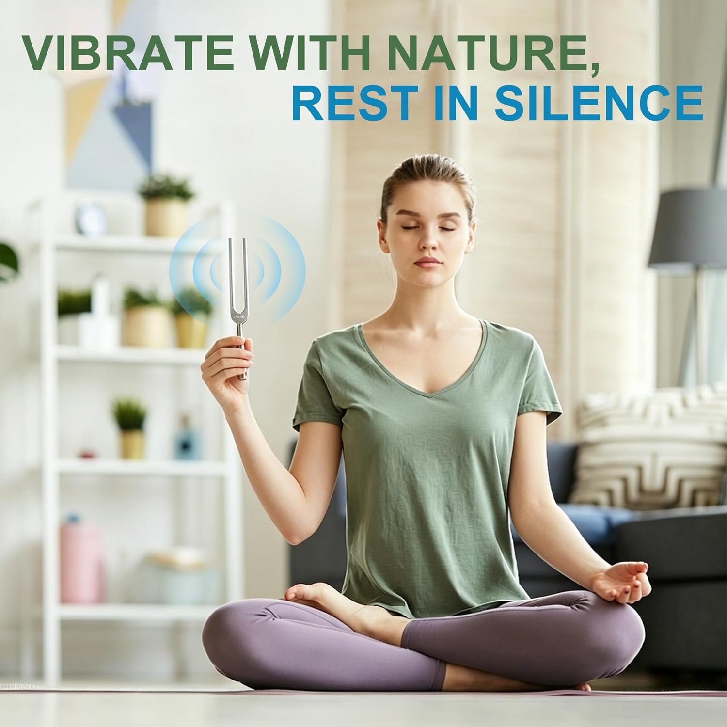 Tuning Forks for Healing Set – 128Hz 136.1Hz 256Hz 384Hz Weighted & Unweighted Resonance Sound Therapy Tuning Fork Set, Healing Instruments for Meditation Yoga Chakra Balance - Image 2