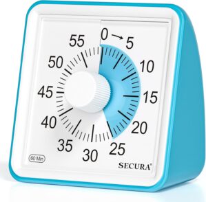 Secura 60-Minute Visual Timer, Clas...