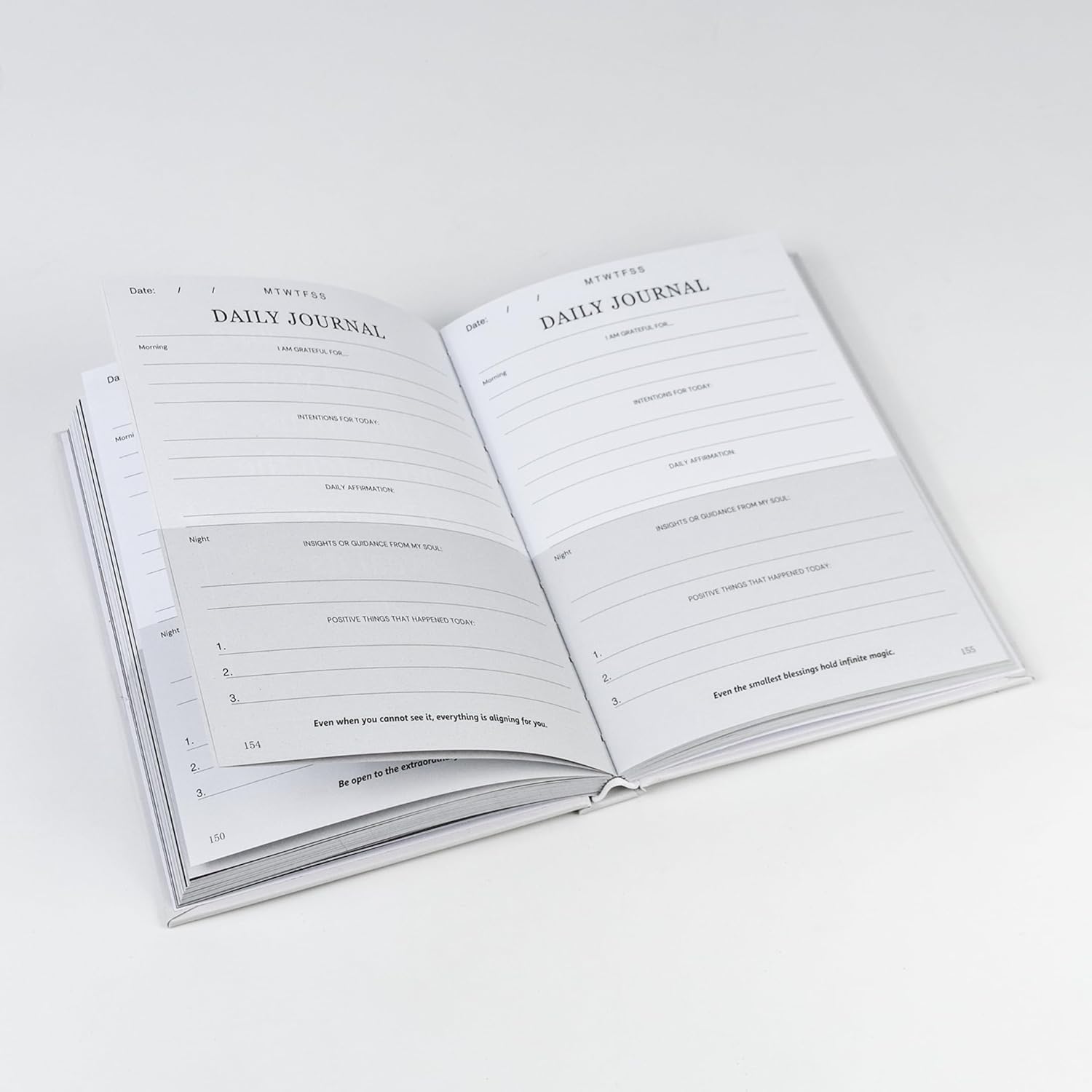 Manifestation Journal : The Miracle Journal for Spiritual Growth, 5-Min Guided Daily Journal for Women & Men with Affirmations & Prompts, Undated & Minimalistic - Jessica Heslop - Image 2